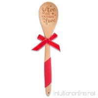 Brownlow Gifts Wooden Spoon with Sentiment  Serve One Another in Love - B0732YWGB6